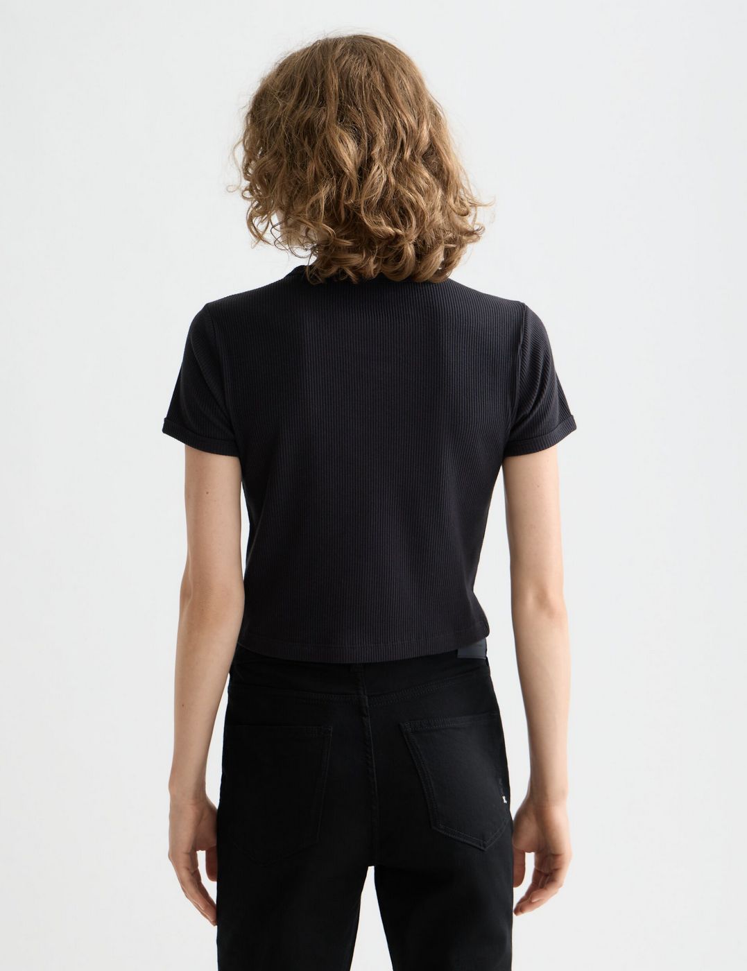 T-shirt Core Baby Rib - Black