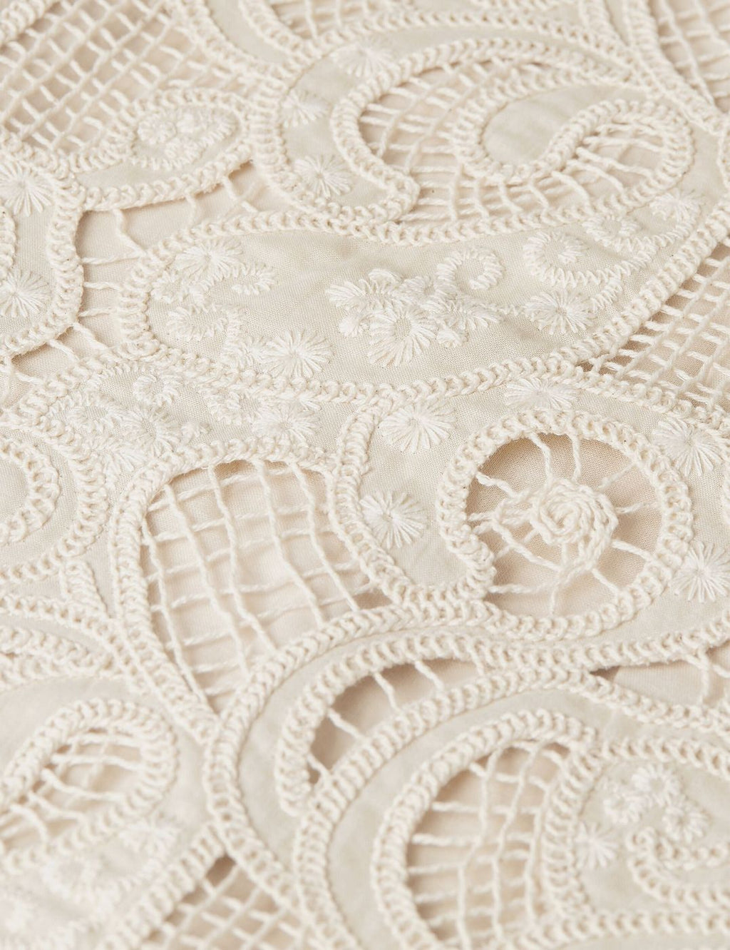 Top Flame Embroidery - Fog