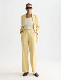 Gilet Pointelle Knitted - Eggnog