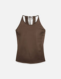 Top Halter With Ties - Hot Fudge