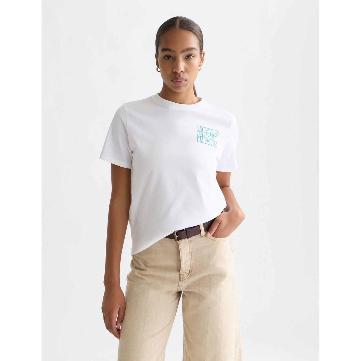 Camiseta Small Artwork Regular-Fit - Bright White