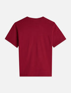T-shirt Chest Artwork Regular-Fit - Biking Red