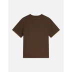 Embroidered Slub Regular-Fit T-Shirt - Hot Fudge