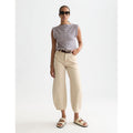 T-Shirt Striped With Rolled Up Sleeve - Rose Dust Stripe