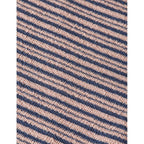 T-Shirt Striped With Rolled Up Sleeve - Rose Dust Stripe
