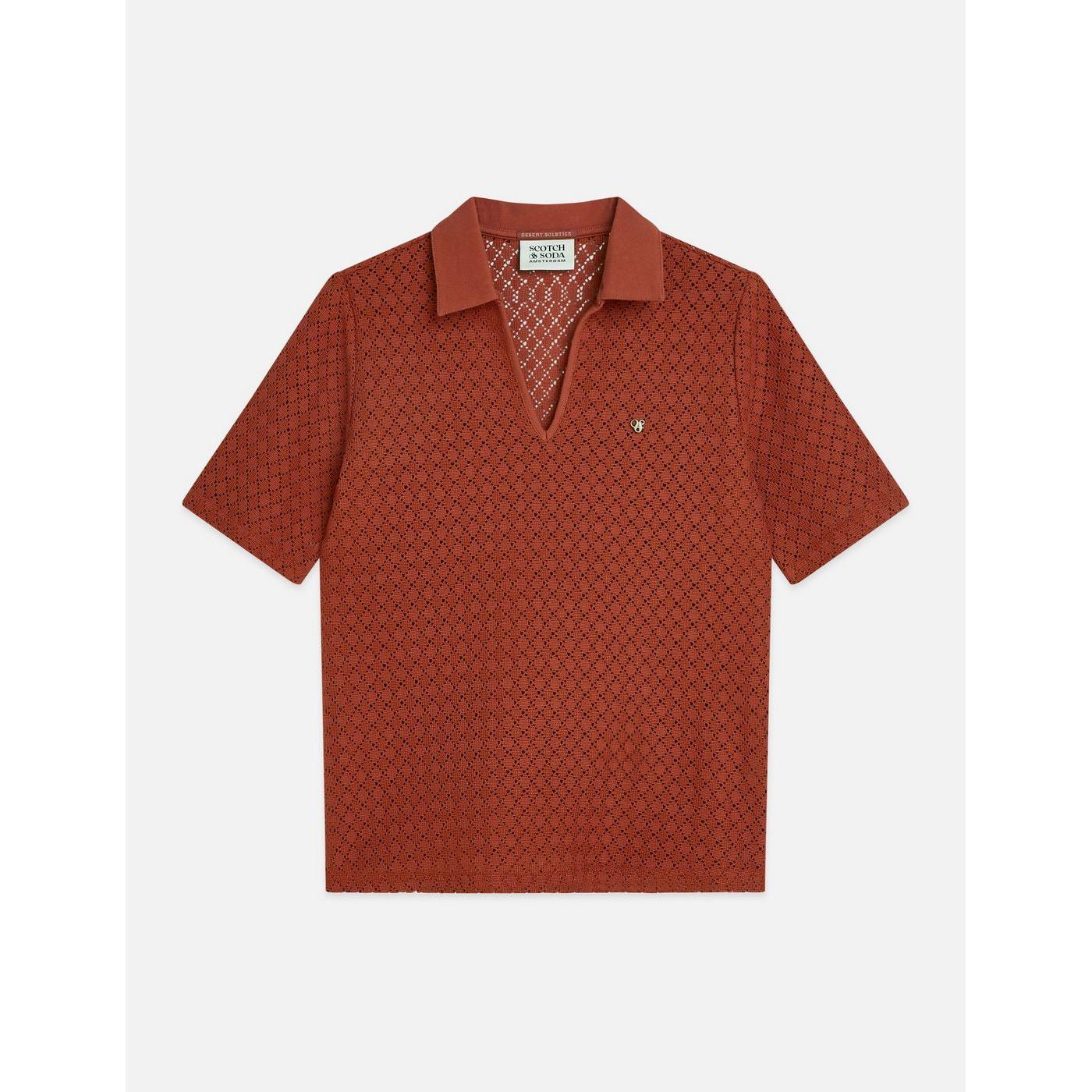Polo Crochet - Burnt Henna