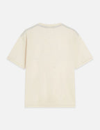 Basquiat Washed Artwork T-Shirt - Eggnog