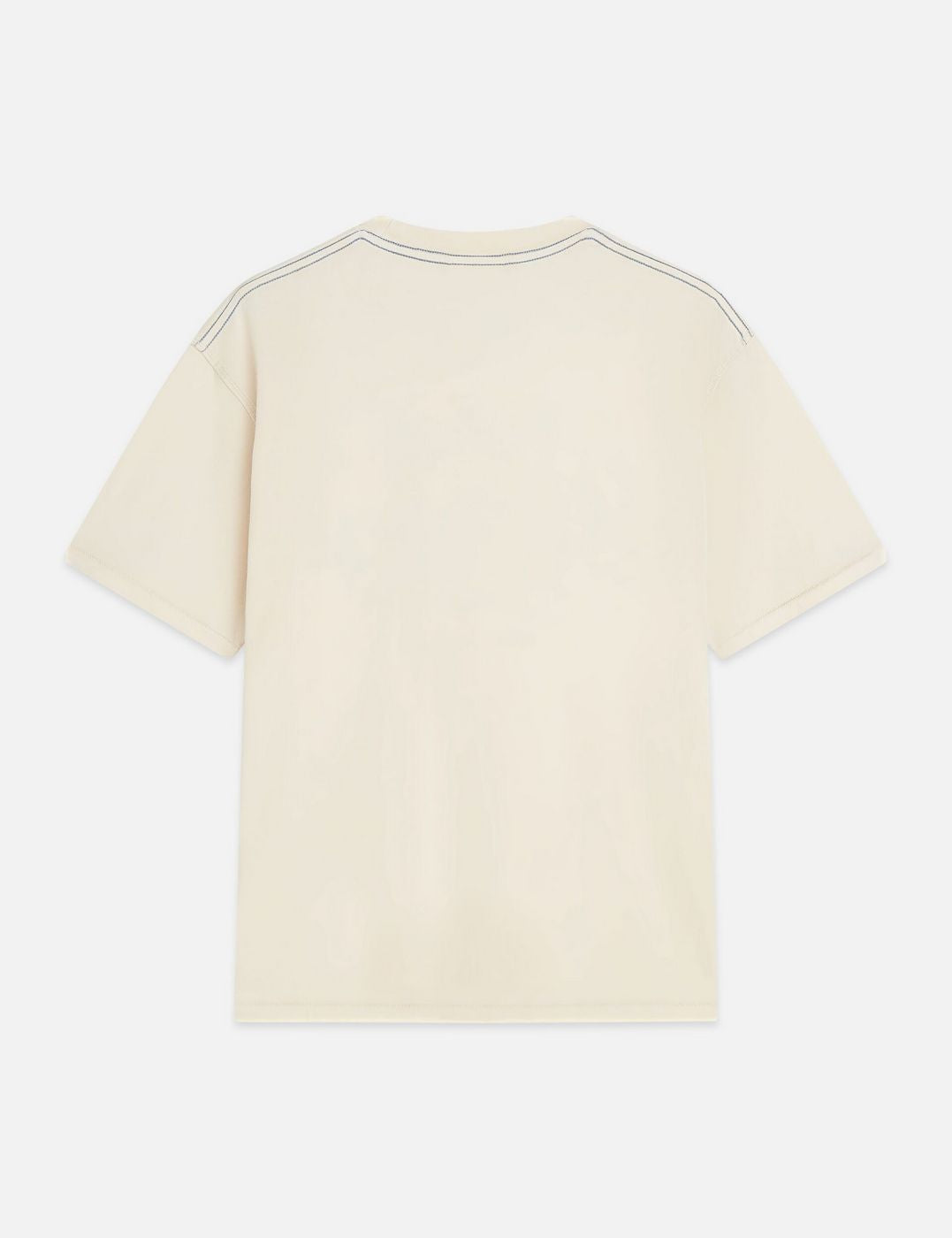 Basquiat Washed Artwork T-Shirt - Eggnog