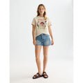 Camiseta Embroidered Artwork Regular-Fit - Fog