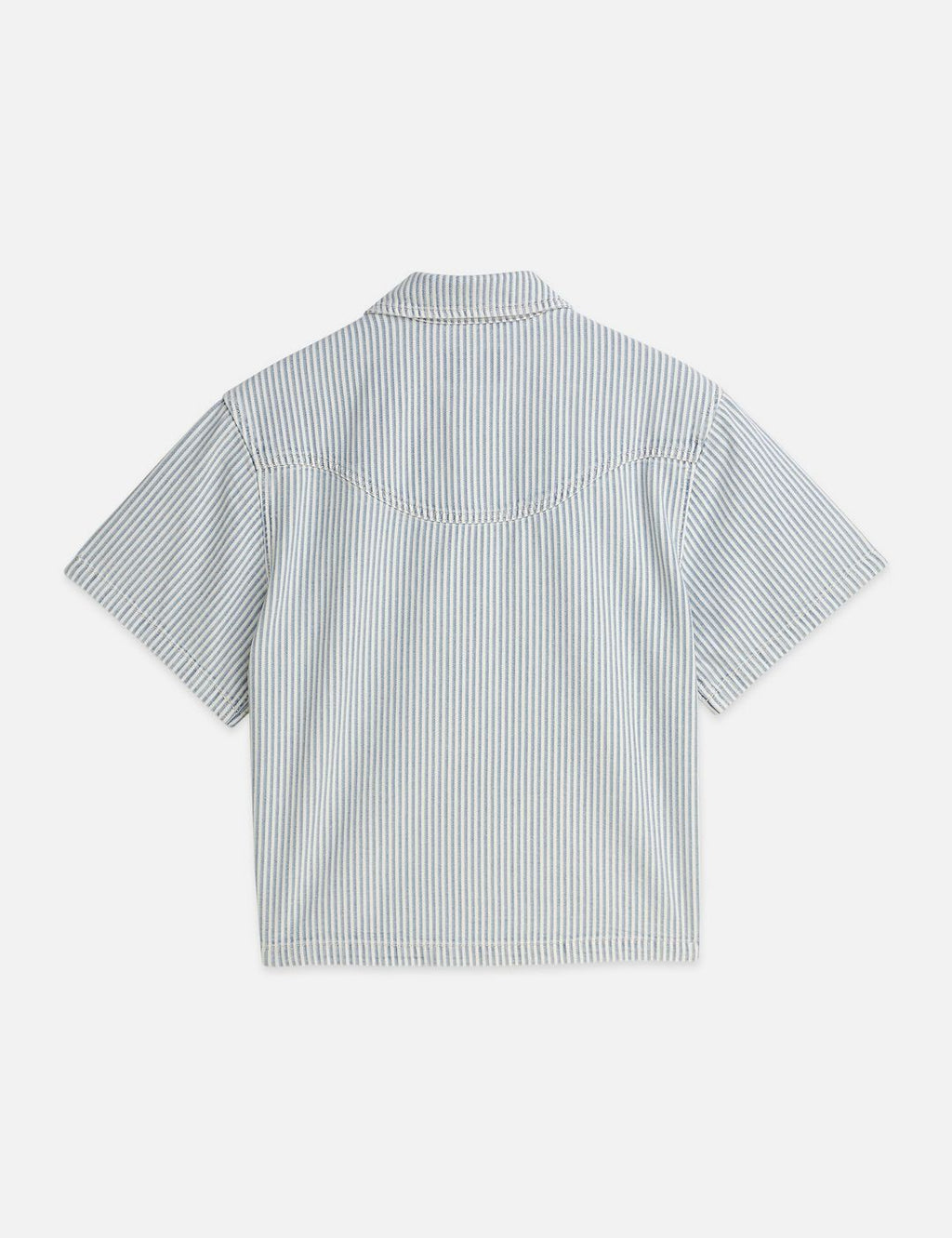 Chemise Short Sleeve Denim - Indigo Stripe