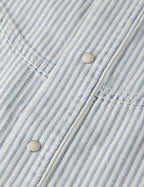 Chemise Short Sleeve Denim - Indigo Stripe