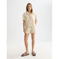 Chemise Towelling Shortsleeved - Fog