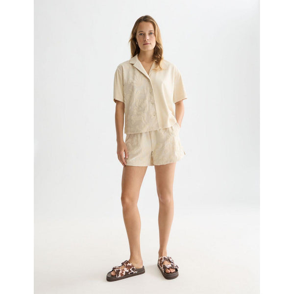 Chemise Towelling Shortsleeved - Fog
