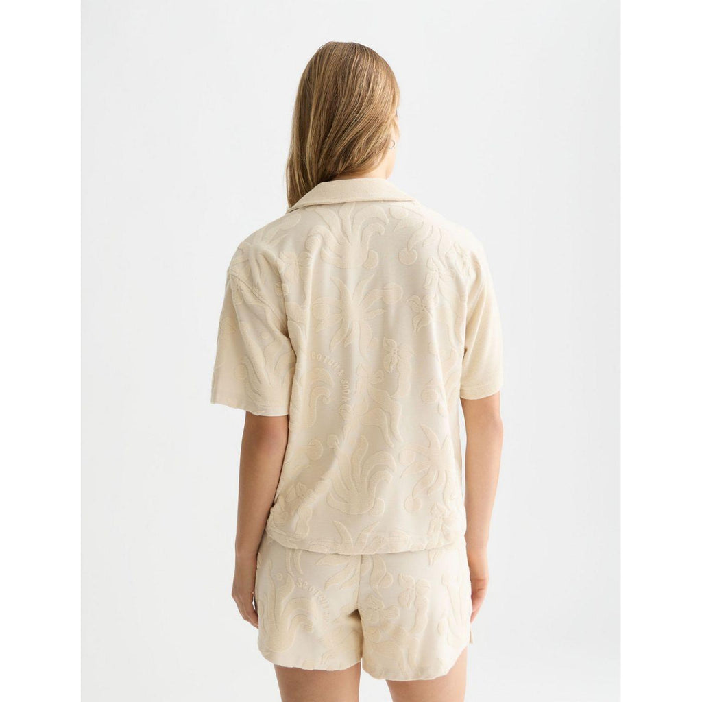 Chemise Towelling Shortsleeved - Fog