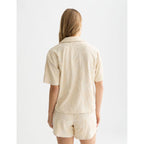 Chemise Towelling Shortsleeved - Fog