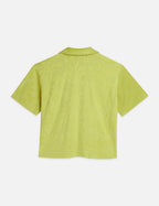 Chemise Towelling Shortsleeved - Green Oasis