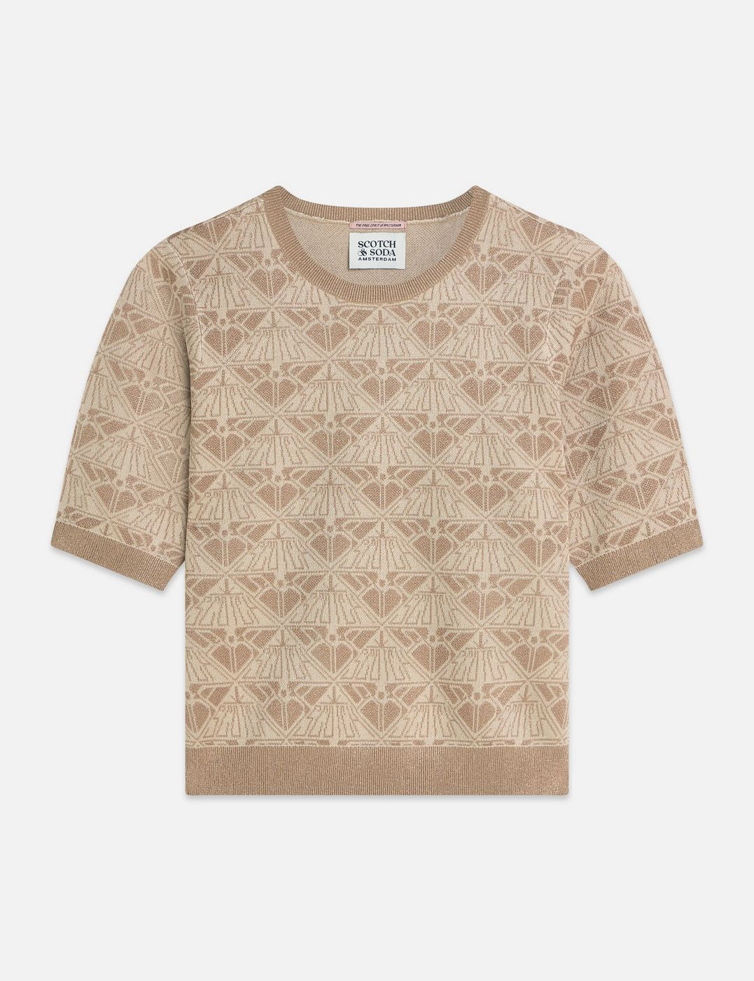 Pull Monogram Jacquard - Travertine