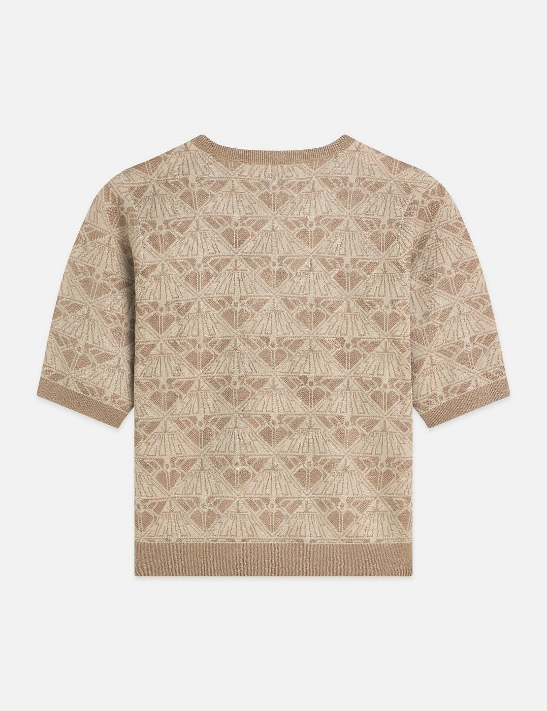 Pull Monogram Jacquard - Travertine