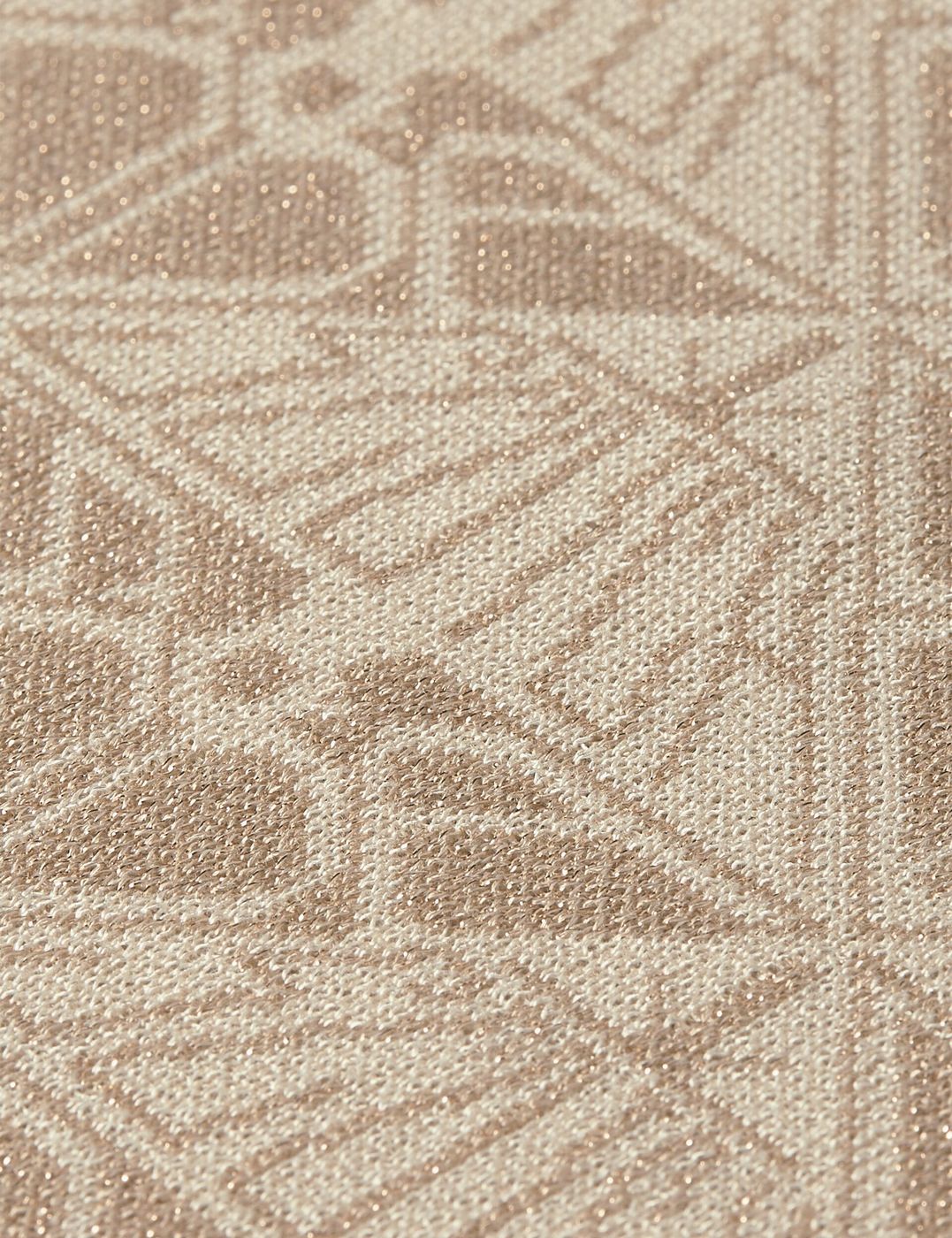 Pull Monogram Jacquard - Travertine