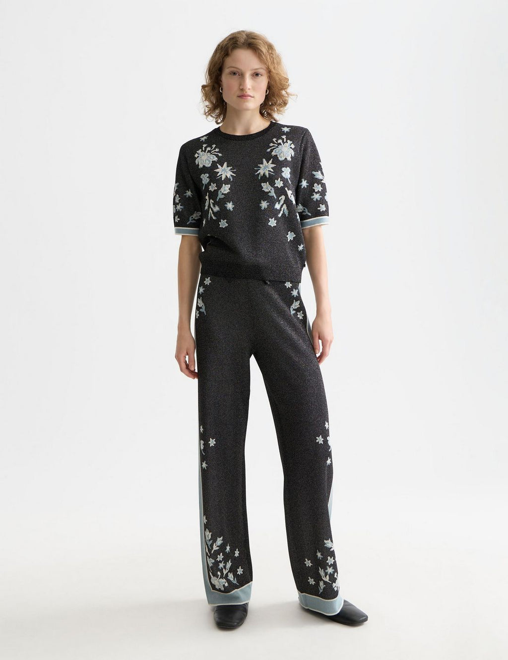 Pull 40 Years Jacquard Short Sleeve - Meteorite