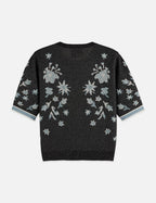 Pull 40 Years Jacquard Short Sleeve - Meteorite