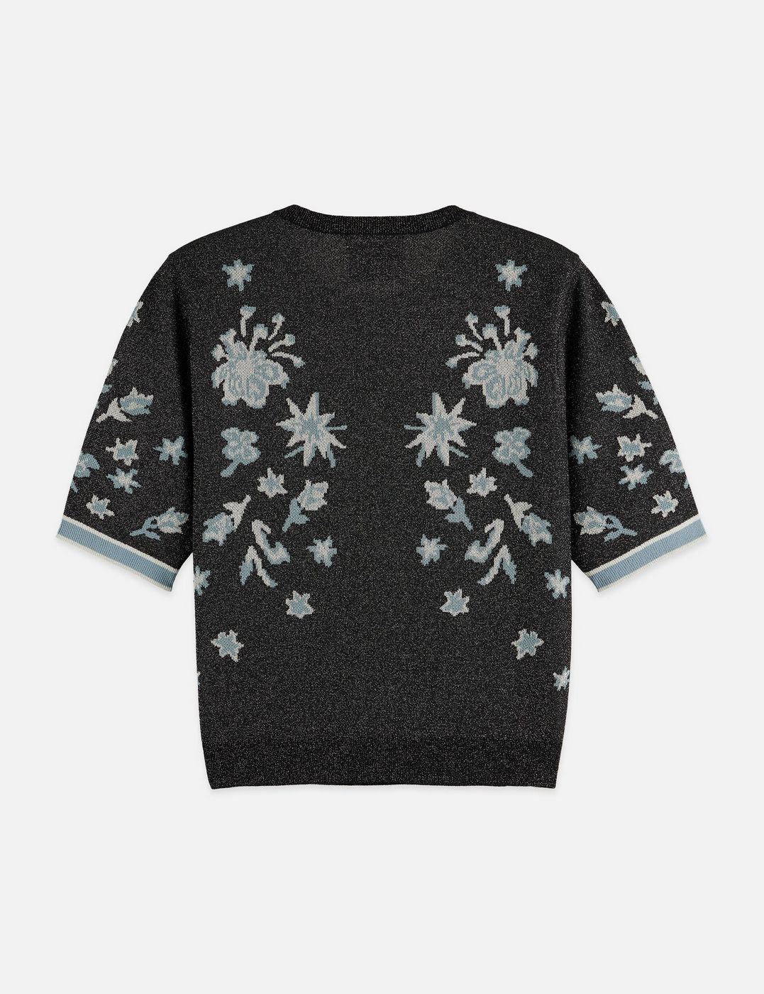 Pull 40 Years Jacquard Short Sleeve - Meteorite