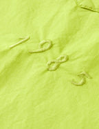 Broderad girlfriend-skjorta - Green Glow