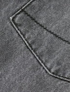 Overskjorta i tvättad denim — Black Spark