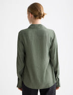 Regular fit jacquard overhemd - Thym