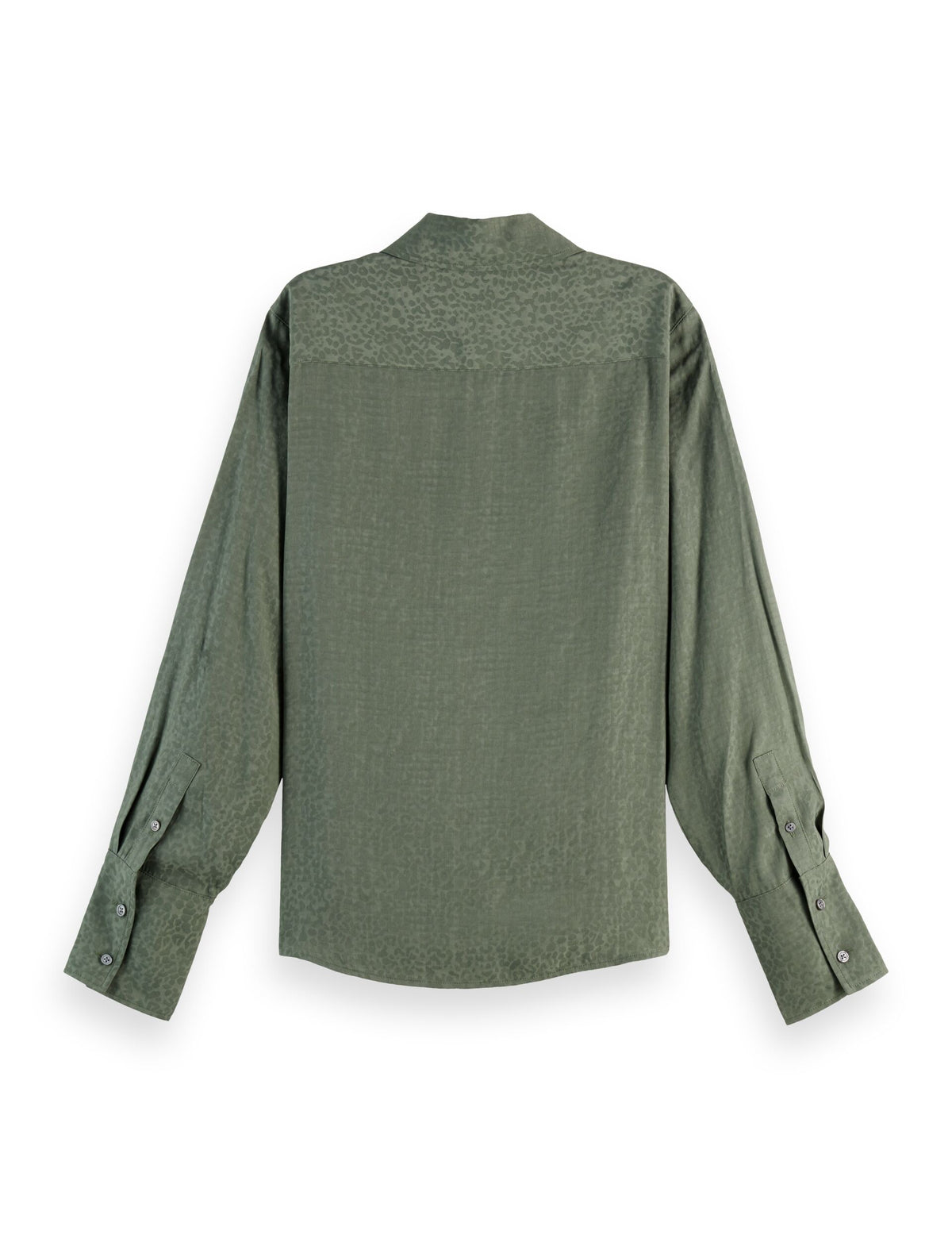 Regular fit jacquard overhemd - Thym