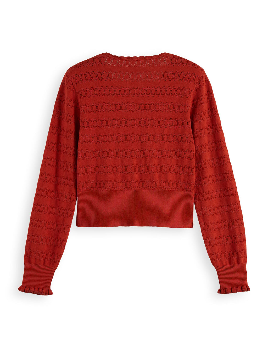 Cardigan in pointelletricot - Ketchup