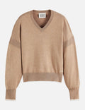 Pull V-Neck Relaxed - Amphora Melange