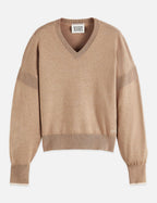 Pull V-Neck Relaxed - Amphora Melange