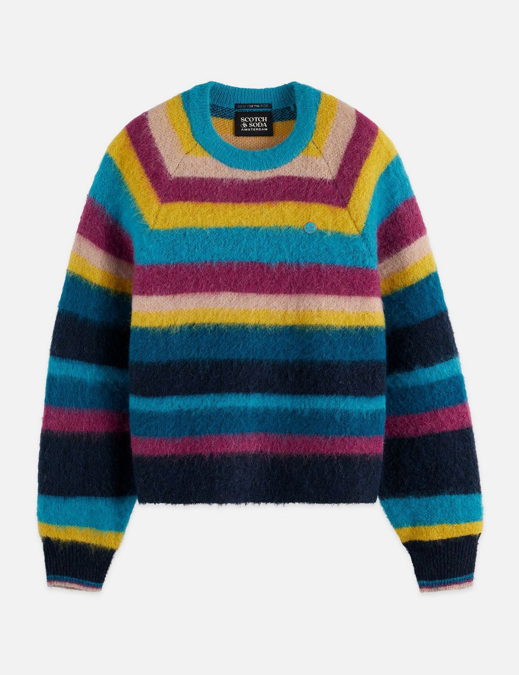 Pull Stripep Oversized - El Cosmico Stripe Deep Lagoon