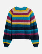 Pull Stripep Oversized - El Cosmico Stripe Deep Lagoon