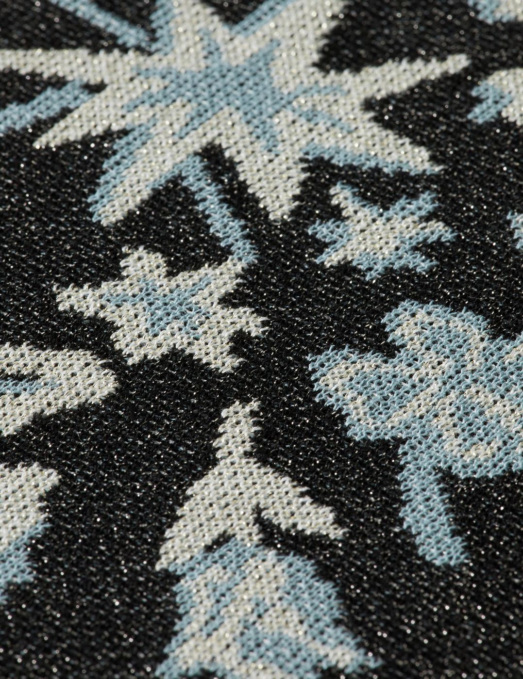 Veste 40 Years Jacquard Belted Knitted - Meteorite