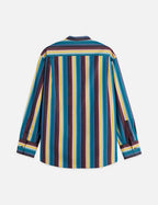 Chemise Relaxed Striped - El Cosmico Stripe Deep Lagoon