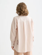Chemise Embroidery Girlfriend - Rose Dust Stripe
