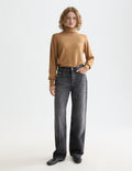Pull Core Roll Neck Relaxed - Tobacco Melange