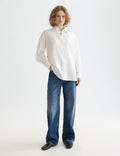 Chemise Core Girlfriend Poplin - White