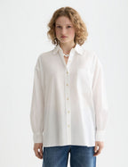 Chemise Core Girlfriend Poplin - White