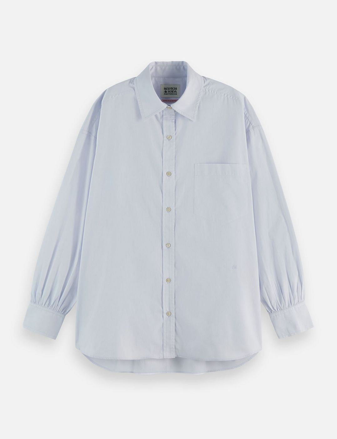 Chemise Core Girlfriend Poplin - Shirting Blue