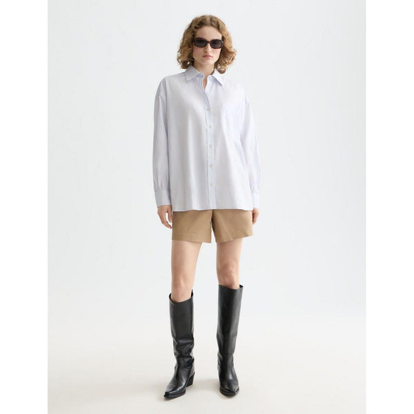 Chemise Core Girlfriend Poplin - Shirting Blue