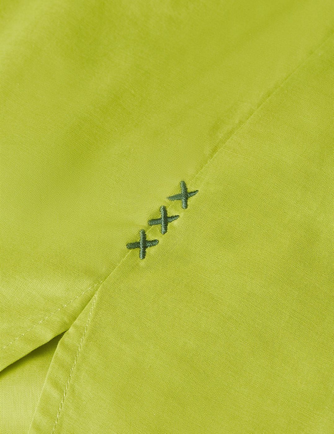 Cotton Voile Oversized Shirt - Green Oasis
