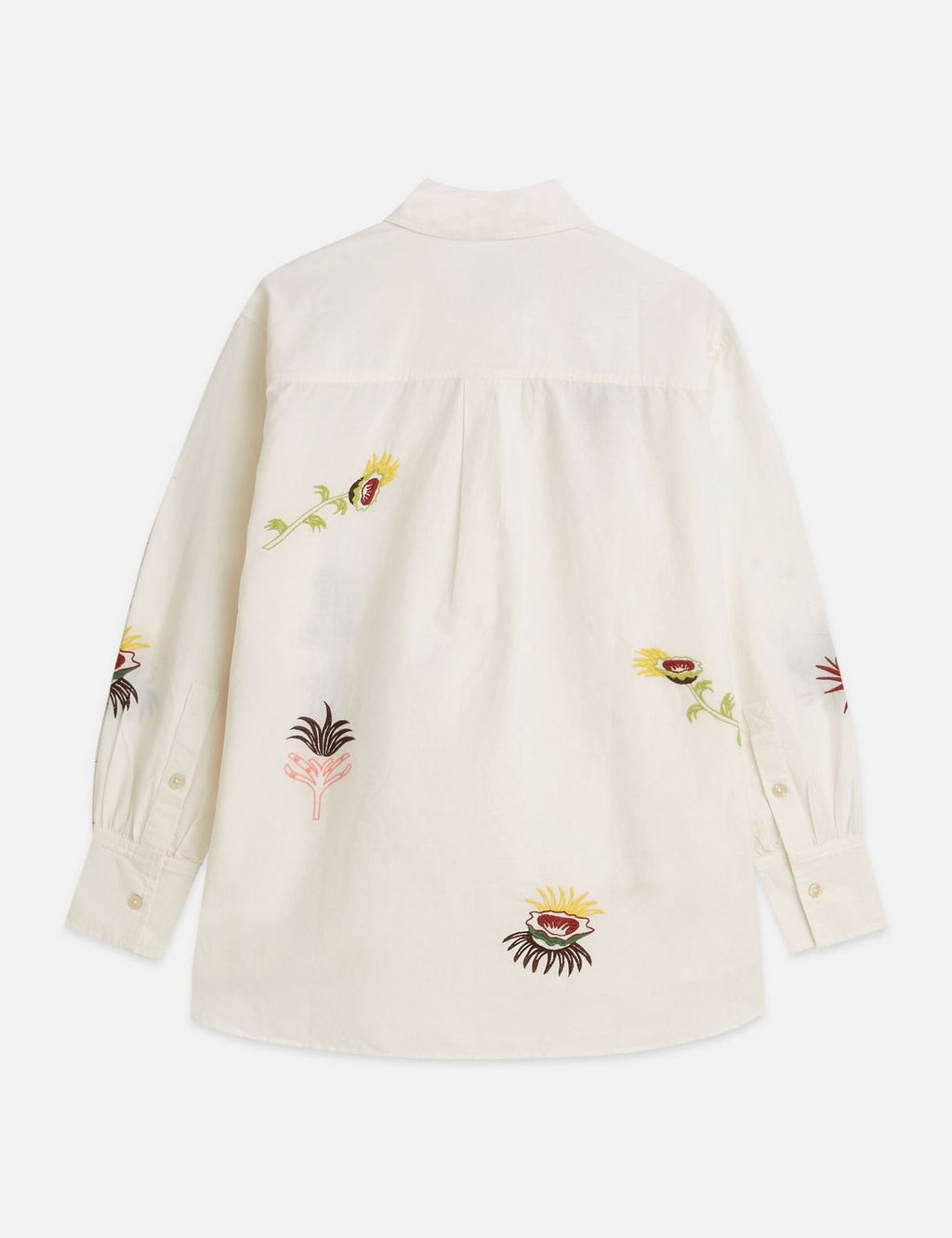 Chemise Embroidered Girlfriend - Eggnog