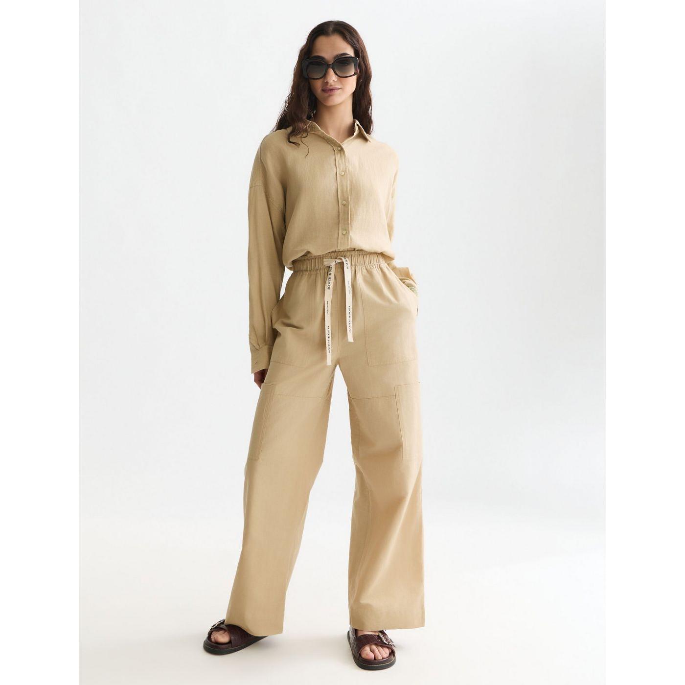 Chemise Linen - Travertine