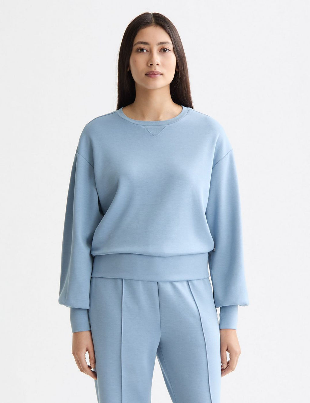 Modal Sweatshirt - Jean Délavé