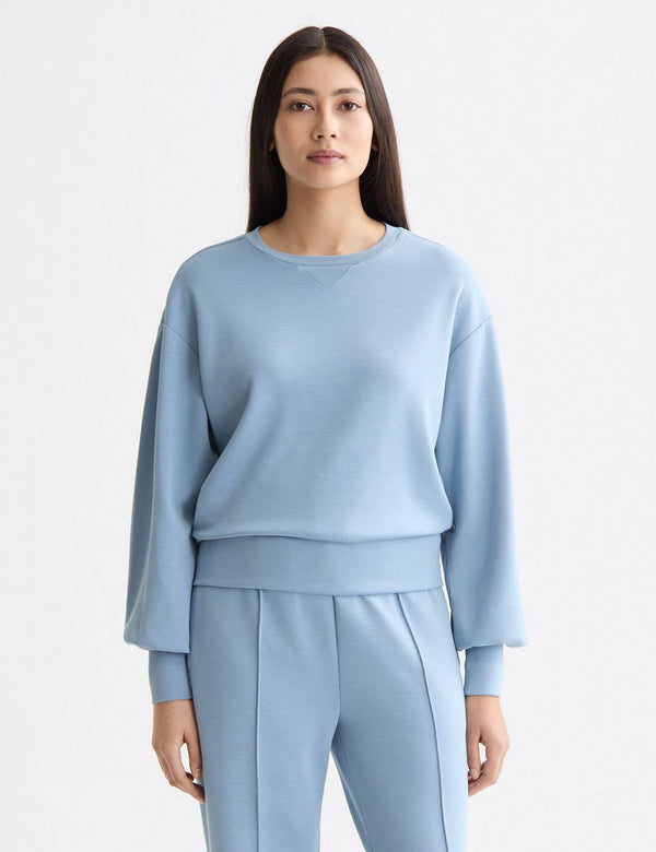 Modal Sweatshirt - Jean Délavé