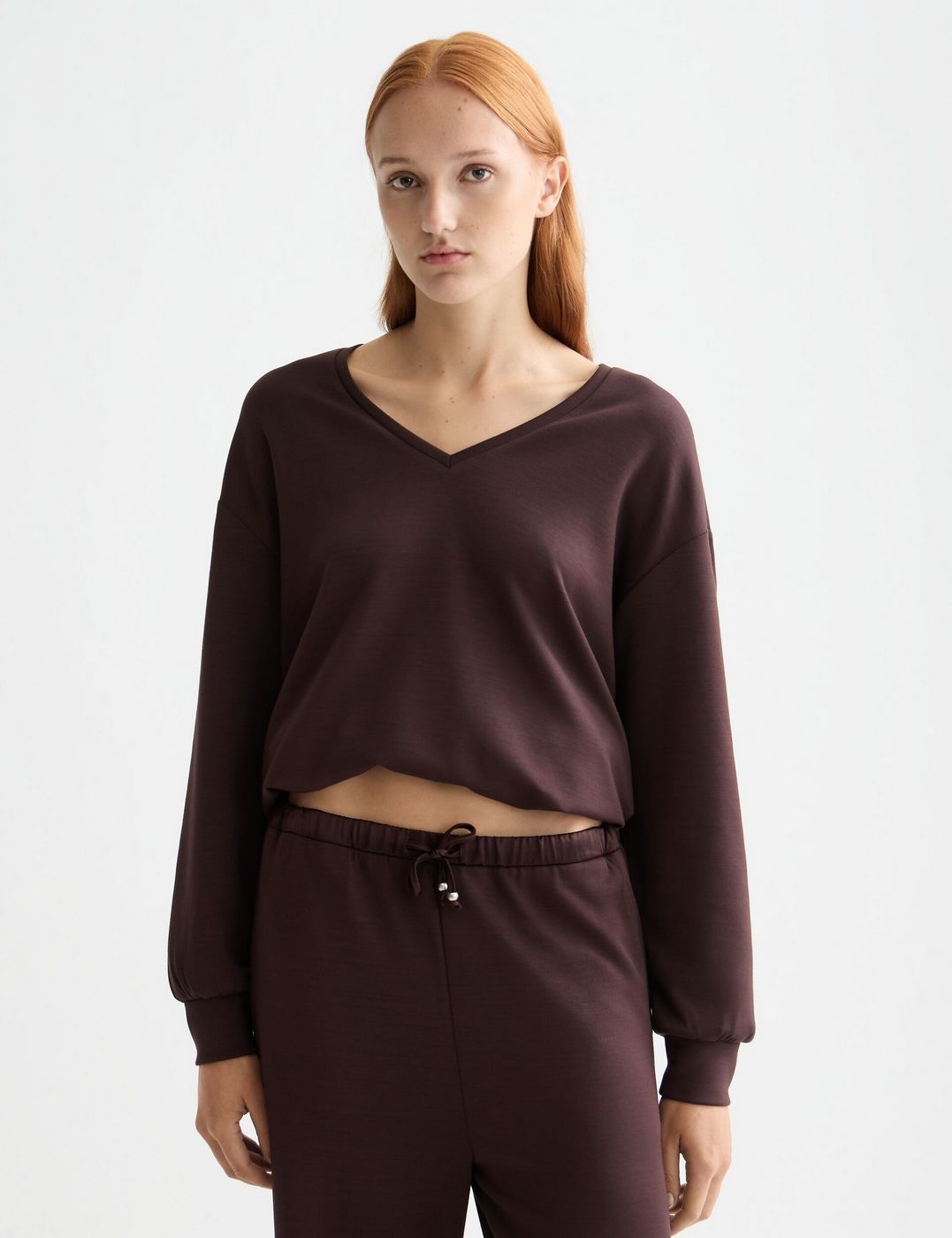 Pull en Modal - Chocolate Plum