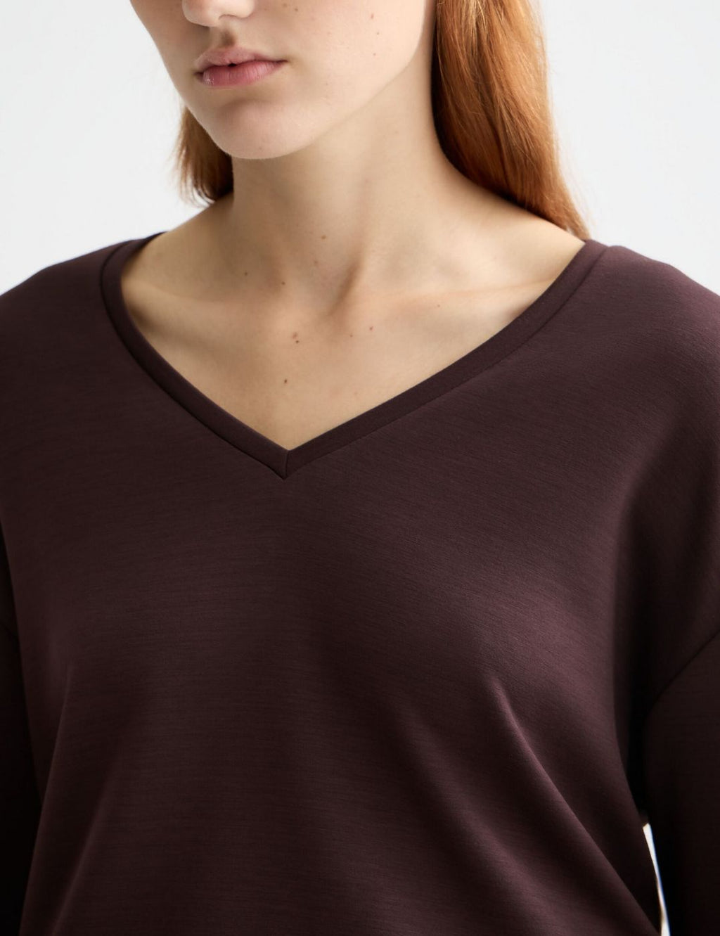 Pull en Modal - Chocolate Plum
